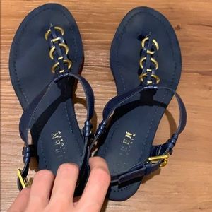 Ralph Lauren dark blue sandals